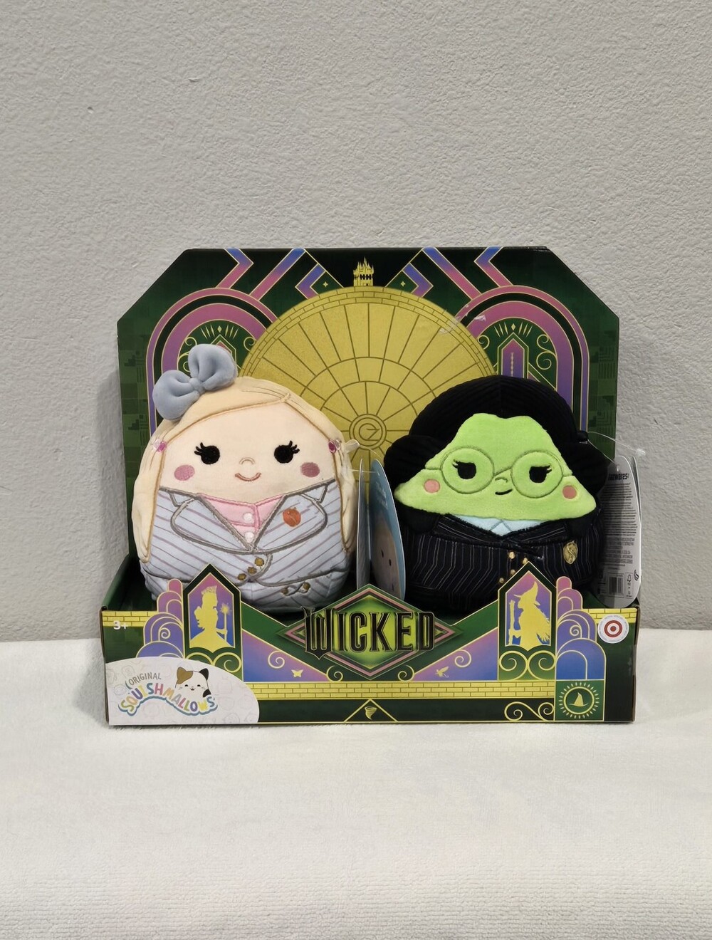 Squishmallows NIB 5 Inch Wicked Duo Plush Set